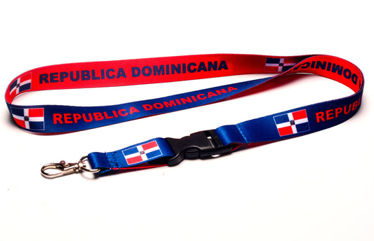 Dominican Republic Lanyard