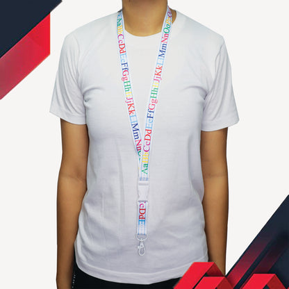 Alphabet Lanyard