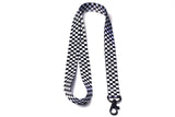 Checkered Lanyard - Black/White