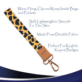 Cheetah Wristlet