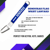 Honduras Wristlet with Key Ring and Carabiner