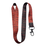 Music Lanyard - Red/Black