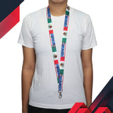 USA Mexico Lanyard