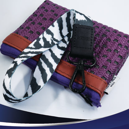 Zebra Wristlet