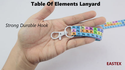 Periodic Table Lanyard - Science Lanyard