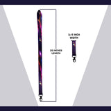 ID & Document Holders - Galaxy Themed Lanyard (GX4)