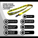 Lanyard - Crime Scene Do Not Cross Reversible Lanyard