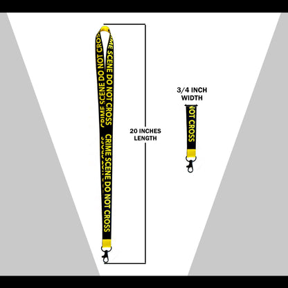 Lanyard - Crime Scene Do Not Cross Reversible Lanyard