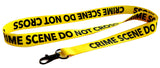 Lanyard - Crime Scene Do Not Cross Yellow Lanyard