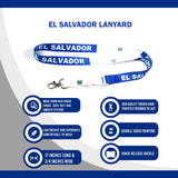 Lanyard - El Salvador Flag Lanyard