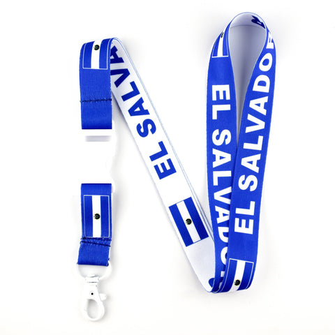 Lanyard - El Salvador Flag Reversible Lanyard