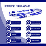 Lanyard - Honduras Flag Reversible Lanyard