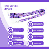 Lanyard - I Love Nursing Lanyard