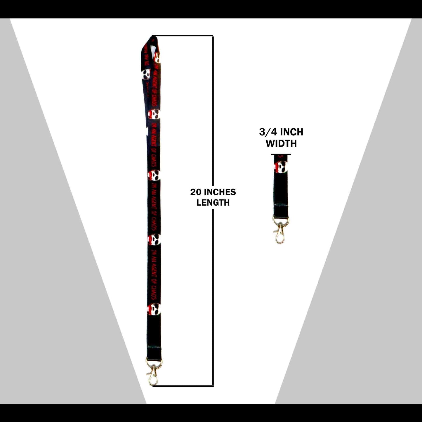 Lanyard - Im An Agent Of Chaos Lanyard