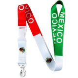 Lanyard - Mexico Flag Lanyard