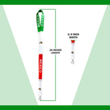 Lanyard - Mexico Flag Lanyard