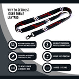 Lanyard - Why So Serious Joker Lanyard